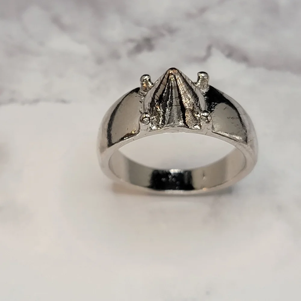 Silver Spike Ring